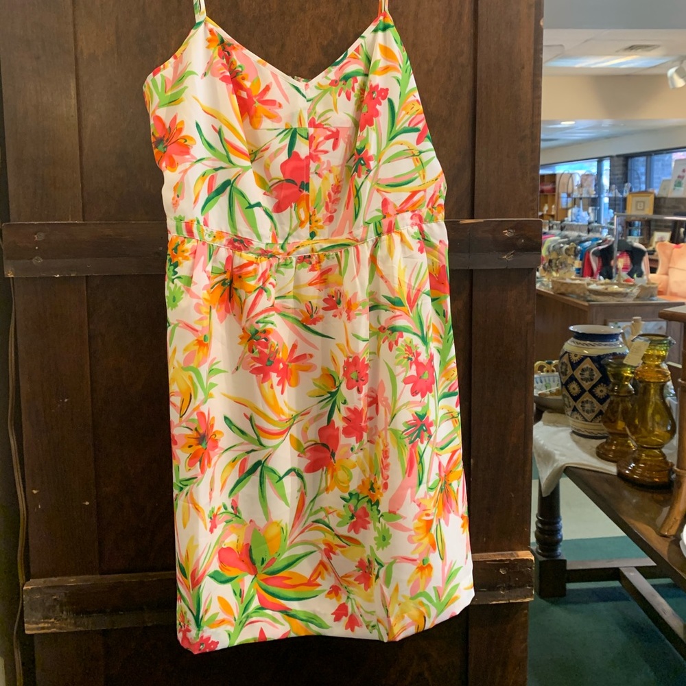Floral brand new j crew dress